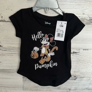 Disney Halloween Minnie Mouse Shirt Size 12 Month NEW